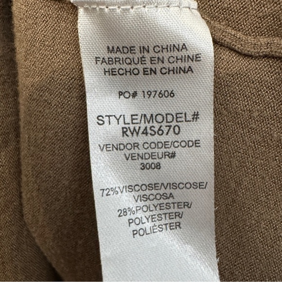 Splendid x CeliaJane Ribbed Tank Top | Women’s M Taupe Knit Layering Basic - Picture 4 of 5